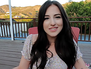 Beautiful Aubree Valentine Fucked On First Porn Casting